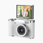 4K HD Flip-Screen Digital Camera - 2.4-Inch Screen, 8X Zoom, ABS Body, view 4