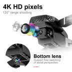 4K Dual-Camera Drone for Aerial Photography - Optical Flow, 328 ft Range, view 3