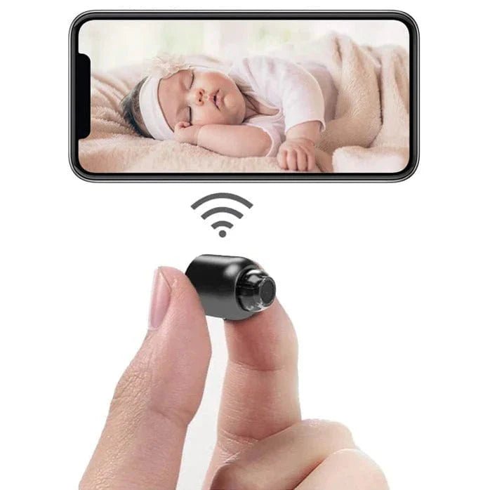 Small Wireless Night Vision Camera for Home Security - Motion Detection, WiFi, view 2