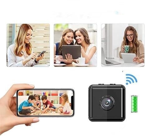 1080p Wireless Mini Security Camera for Home and Outdoor - WiFi, Weatherproof, view 3