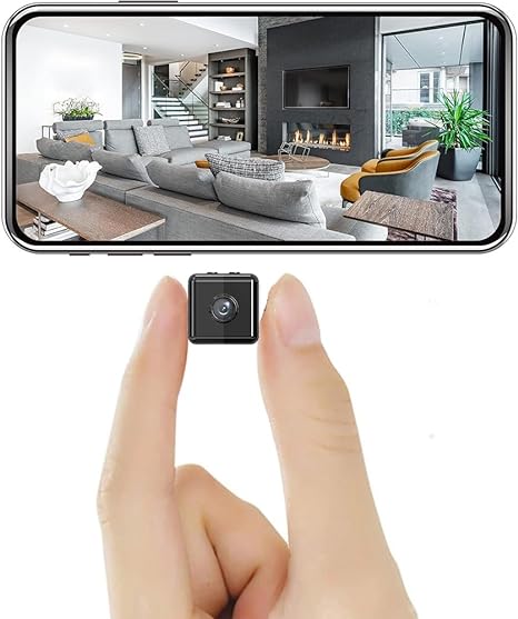 1080p Wireless Mini Security Camera for Home and Outdoor - WiFi, Weatherproof