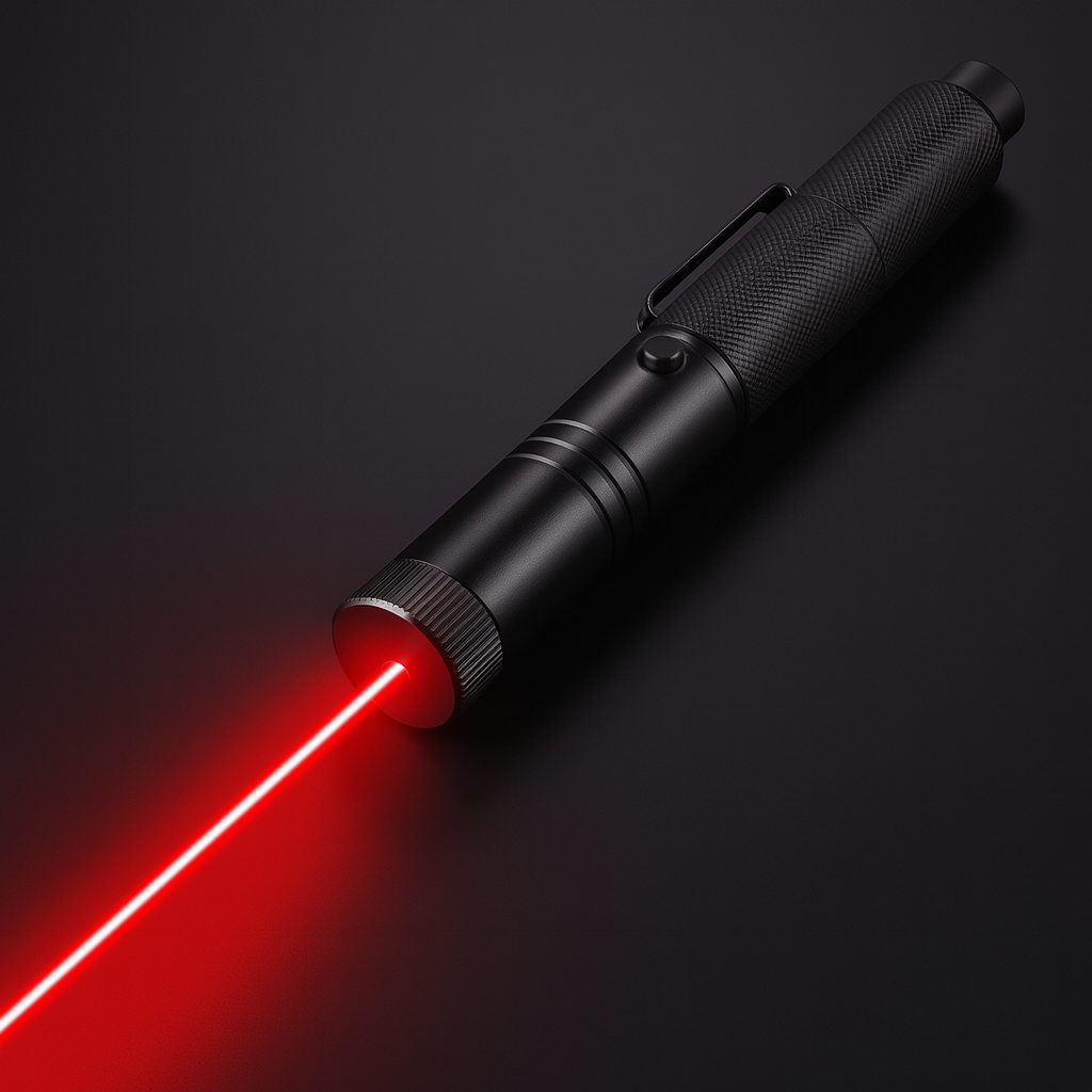 Laser Pointer Torch Long Range - USB Rechargeable, Aluminium Alloy, 10