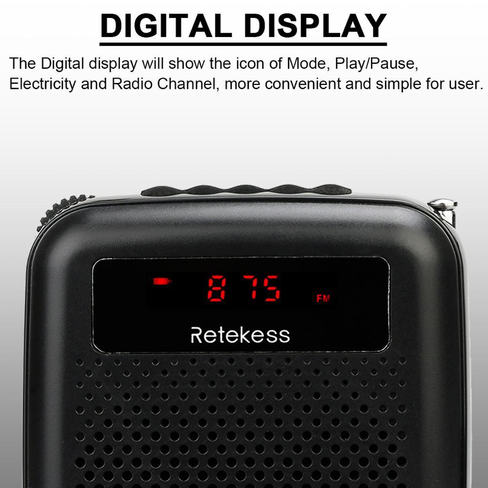 Voice Amplifier for Teachers - Portable, USB Charging, Long Battery Life, view 5