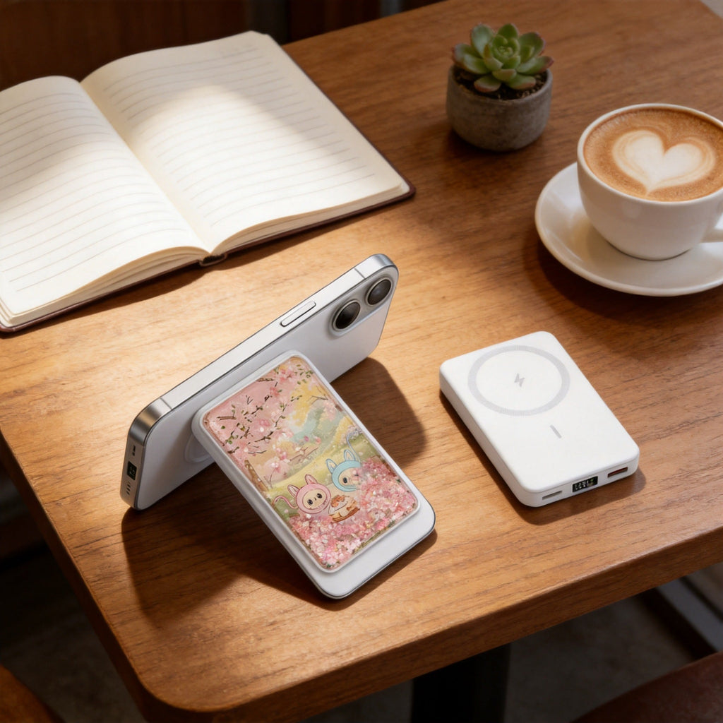 Portable Powerbank for Travel - Digital Display Charge Level