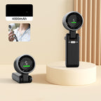 4000mAh Turbocharged Handheld Mini Fan for Outdoor Use - Lightweight, view 4
