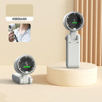 4000mAh Turbocharged Handheld Mini Fan for Outdoor Use - Lightweight, view 6
