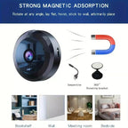 Magnetic Mini WiFi Surveillance Camera 1080P HD - Night Vision, Motion Detection, view 3
