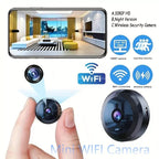 Magnetic Mini WiFi Surveillance Camera 1080P HD - Night Vision, Motion Detection