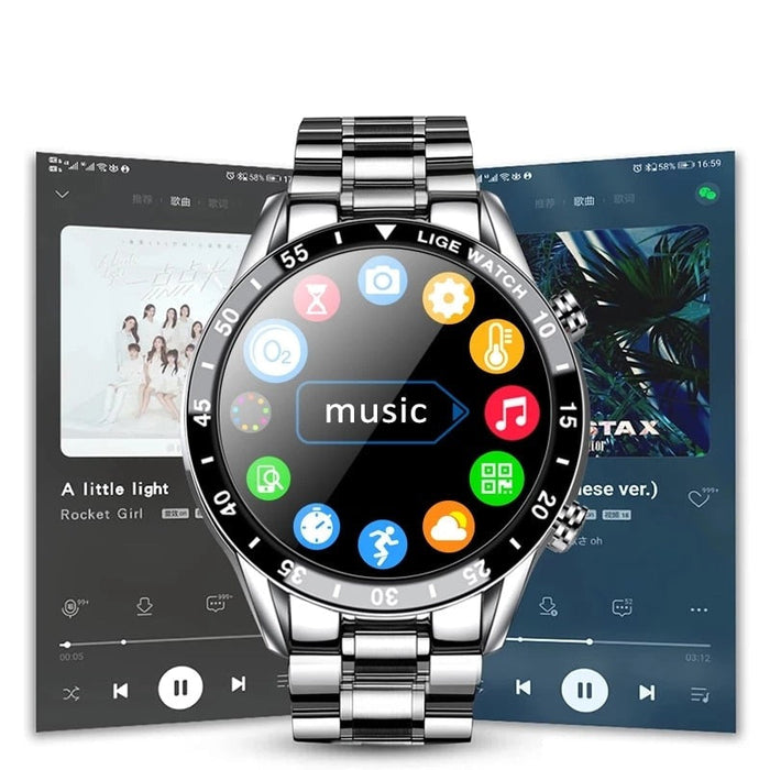Luxury 4G Smartwatch for Men and Women - IP68 Water Resistant, Bluetooth Calling, view 2