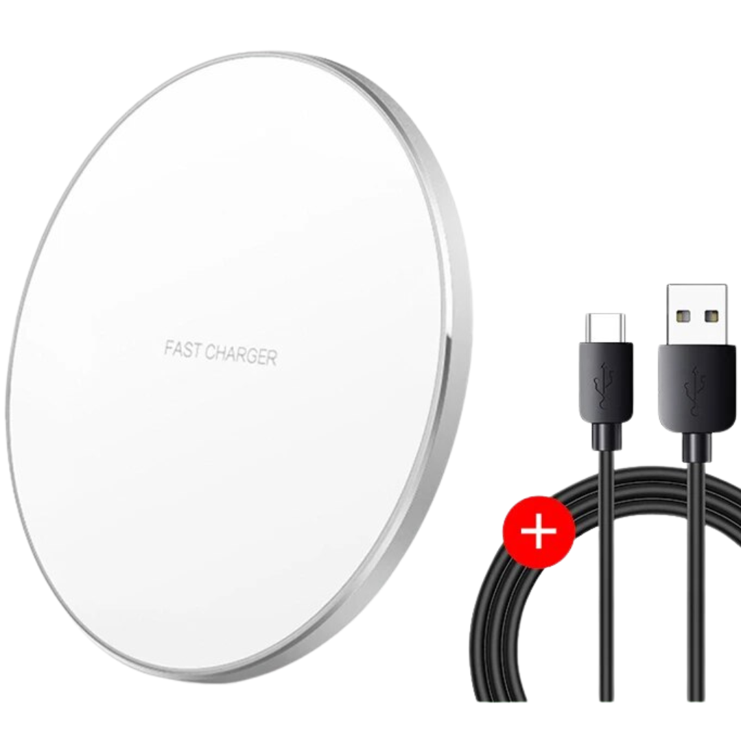 30W Fast Wireless Charging Pad for iPhone, Samsung, Android - USB C, QC 3.0, view 6