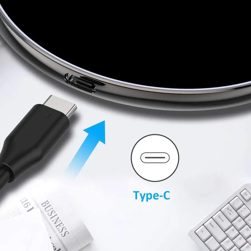 30W Fast Wireless Charging Pad for iPhone, Samsung, Android - USB C, QC 3.0, view 9