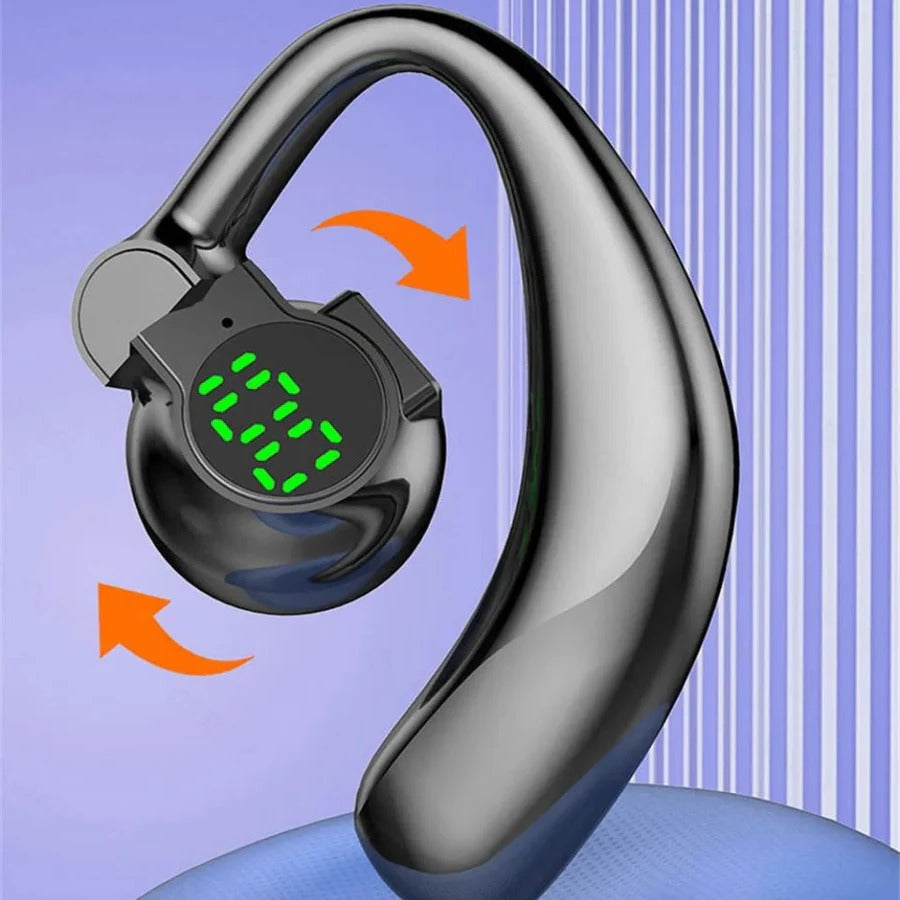 Wireless Noise Cancelling Bluetooth Ear Hook Headphones - Open Ear, 20h Battery, view 2
