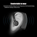 Handsfree Business Noise Cancelling Bluetooth Headphone - USB Charging, view 8