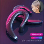 Wireless Bone Conduction Headset for Sports and Commuting - Bluetooth V4.2, view 3