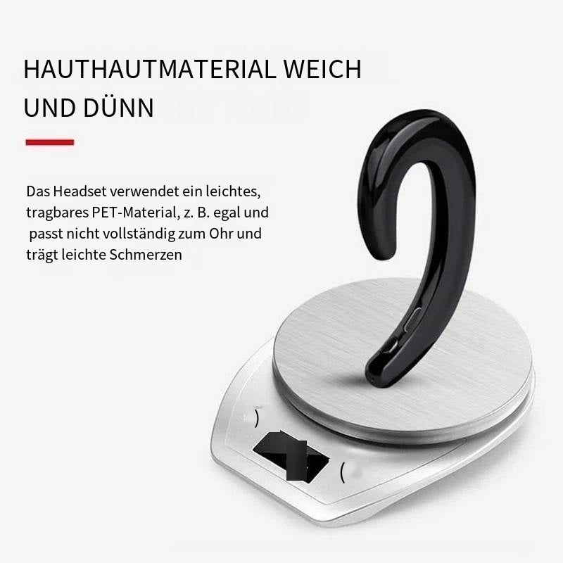 Bluetooth Headset for Driving and Daily Use - Lightweight 12 g, Black, view 3