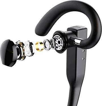 Trucker Dual Mic Wireless Bluetooth 5.1 Noise Cancelling Headset - 20h Battery, view 8