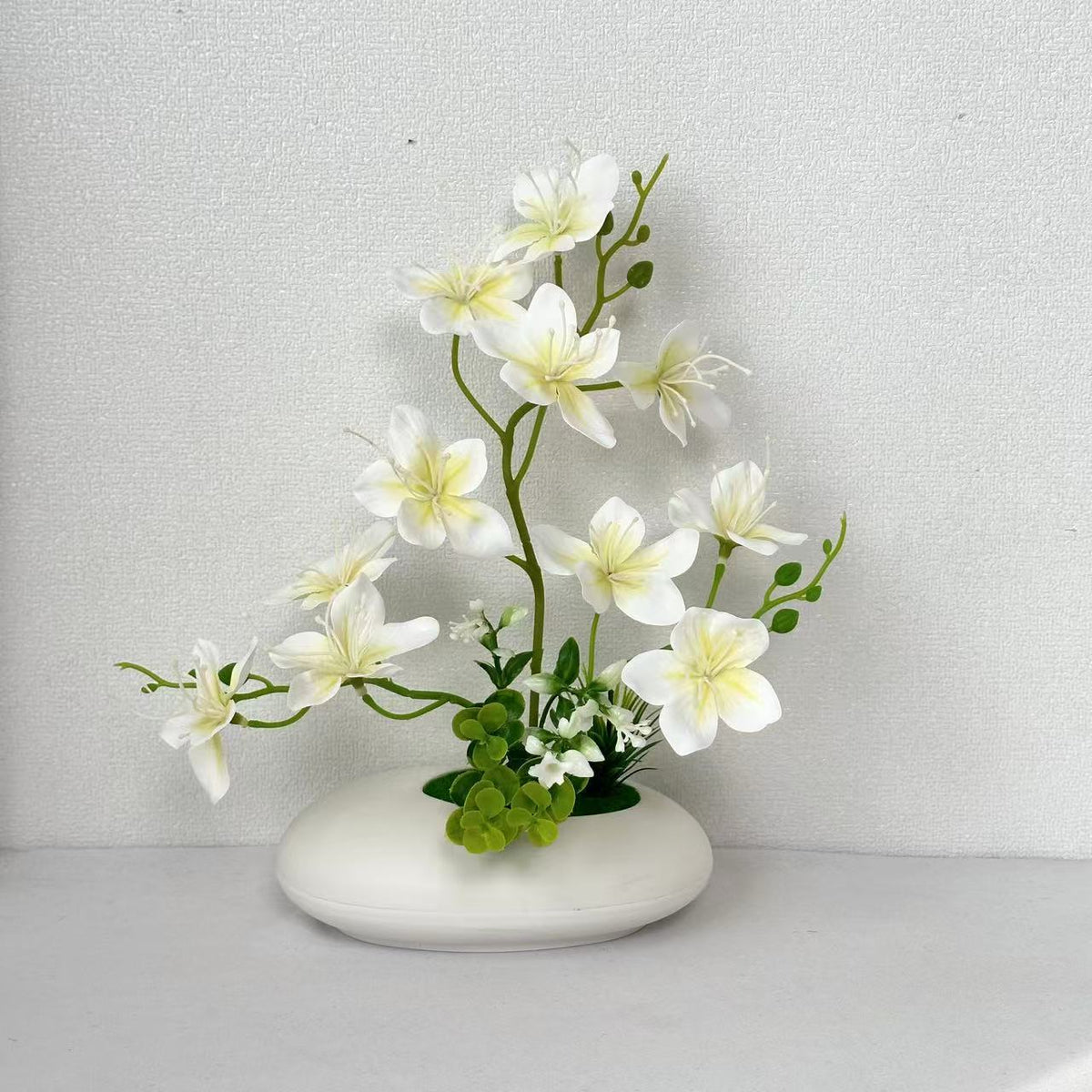 Elegant Faux Floral Centrepiece for Home Decor