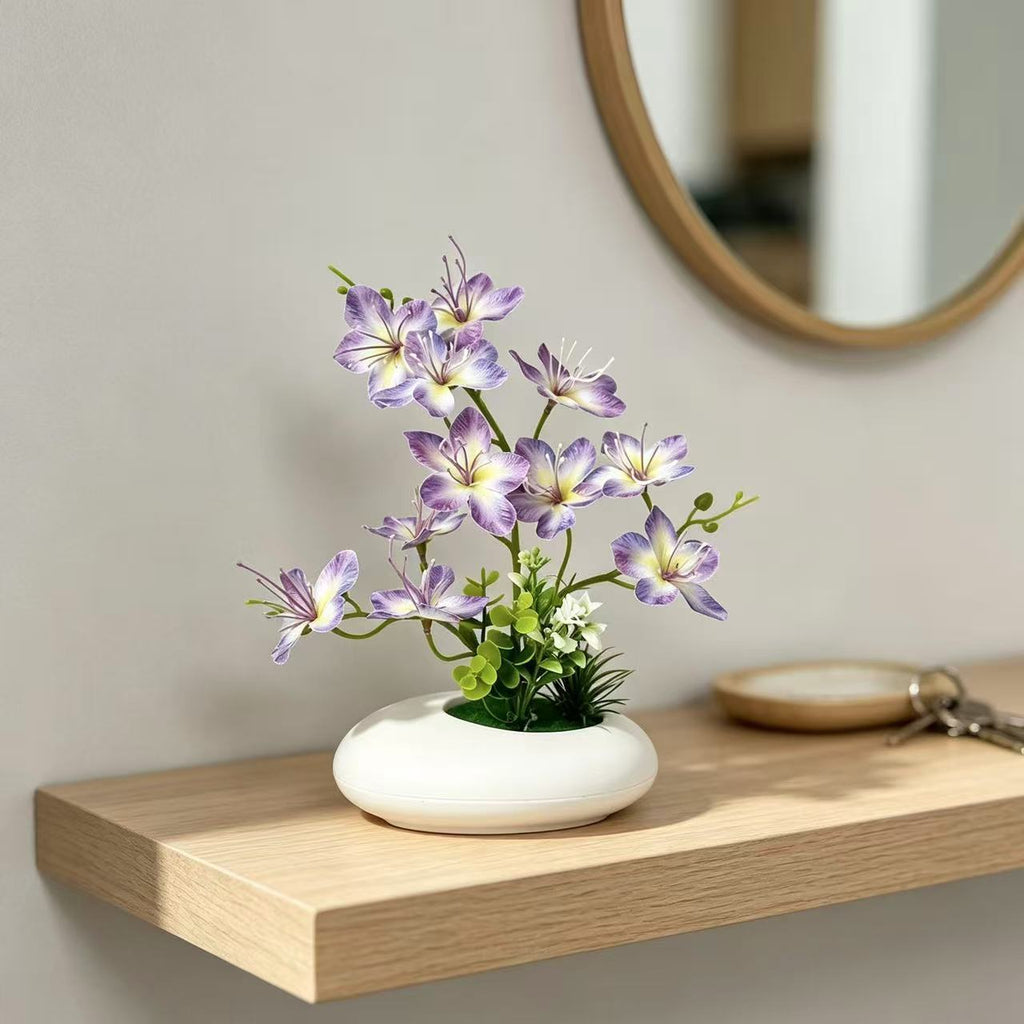 Elegant Faux Floral Centrepiece for Home Decor