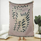 Elia Tiger Blanket Throw blanket-Welvere