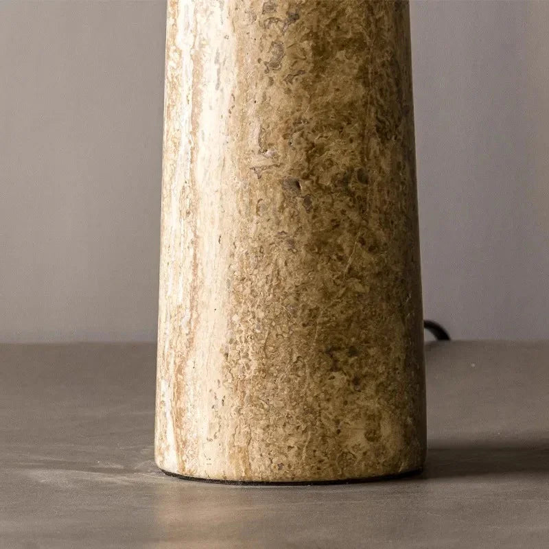 Elian Cave Stone Table Lamp-Welvere