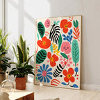 Elisse Flowers Canvas Painting-Welvere