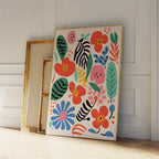 Elisse Flowers Canvas Painting-Welvere