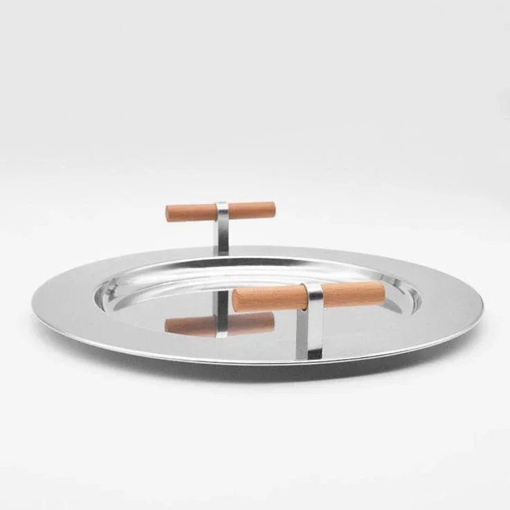 Ellie Steel Pinebrook Tray with Starfield Handle-Welvere