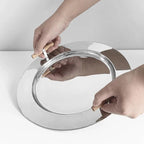 Ellie Steel Pinebrook Tray with Starfield Handle-Welvere
