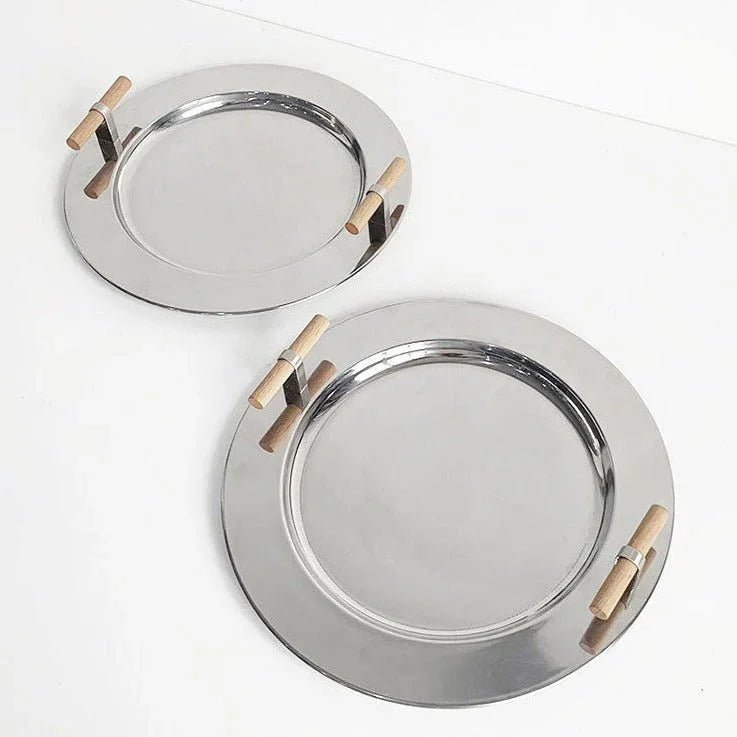 Ellie Steel Pinebrook Tray with Starfield Handle-Welvere