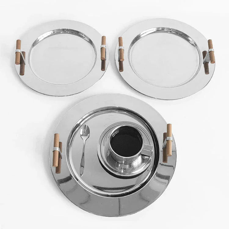 Ellie Steel Pinebrook Tray with Starfield Handle-Welvere