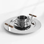 Ellie Steel Pinebrook Tray with Starfield Handle-Welvere