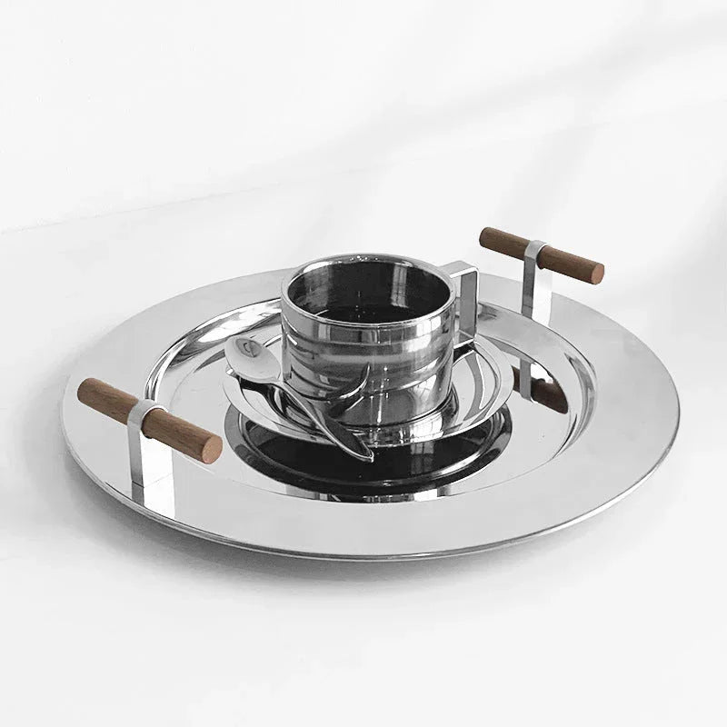 Ellie Steel Pinebrook Tray with Starfield Handle-Welvere