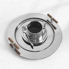 Ellie Steel Pinebrook Tray with Starfield Handle-Welvere