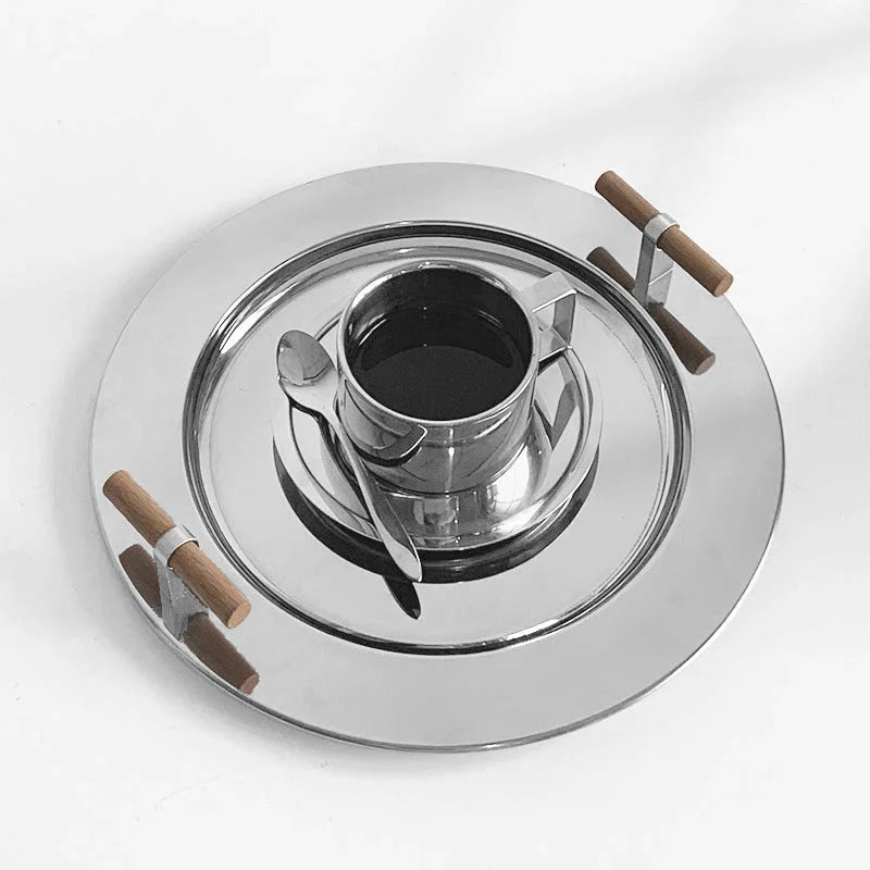 Ellie Steel Pinebrook Tray with Starfield Handle-Welvere