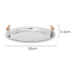 Ellie Steel Pinebrook Tray with Starfield Handle-Welvere