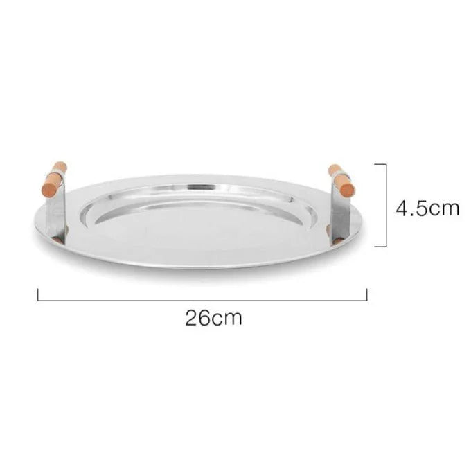 Ellie Steel Pinebrook Tray with Starfield Handle-Welvere