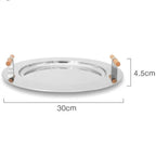 Ellie Steel Pinebrook Tray with Starfield Handle-Welvere