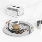 Ellie Steel Pinebrook Tray with Starfield Handle-Welvere