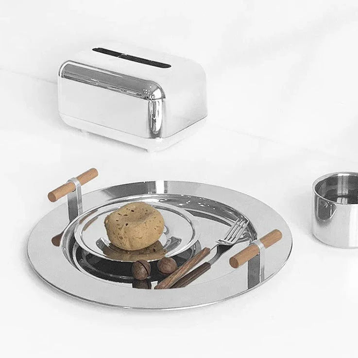 Ellie Steel Pinebrook Tray with Starfield Handle-Welvere