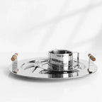 Ellie Steel Pinebrook Tray with Starfield Handle-Welvere