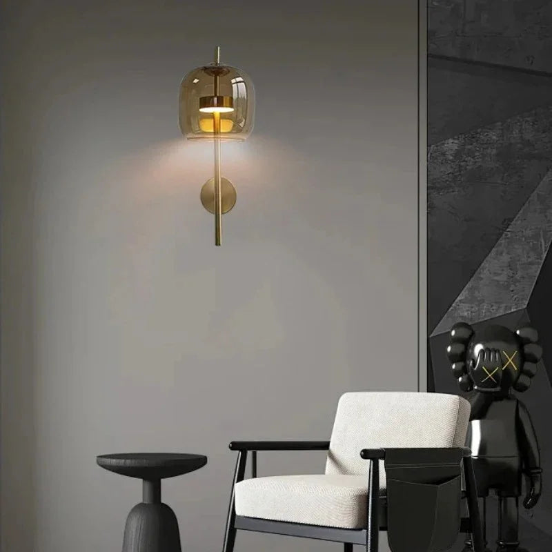 Elmhurst Glass Livine Lamp-Welvere
