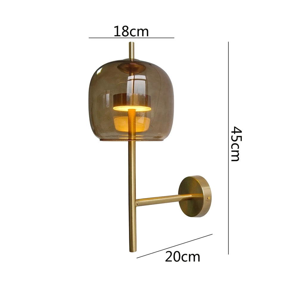 Elmhurst Glass Livine Lamp-Welvere