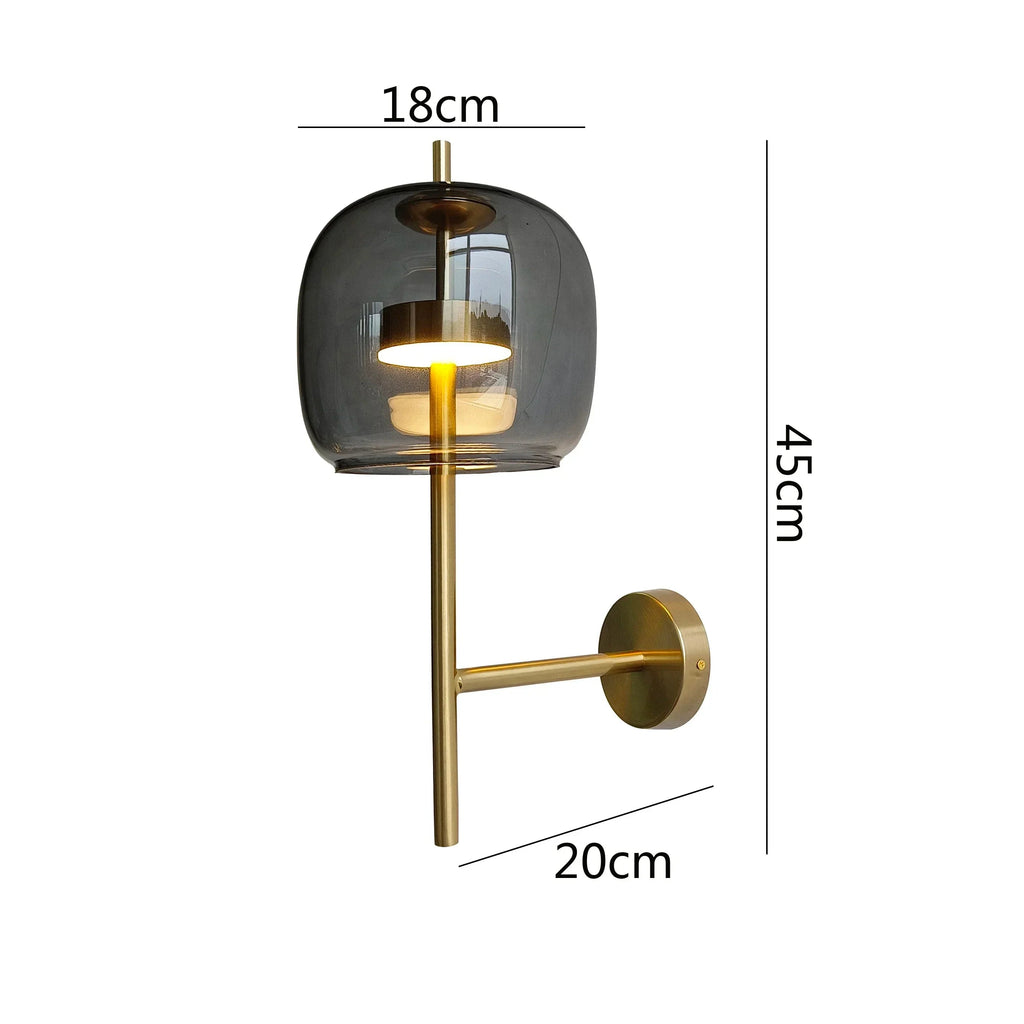 Elmhurst Glass Livine Lamp-Welvere