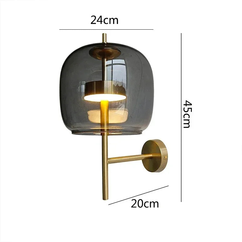 Elmhurst Glass Livine Lamp-Welvere