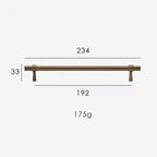 Elmhurst Wardrobe Appliance Handle-Welvere