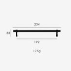 Elmhurst Wardrobe Appliance Handle-Welvere
