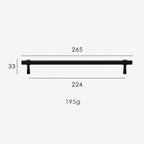 Elmhurst Wardrobe Appliance Handle-Welvere