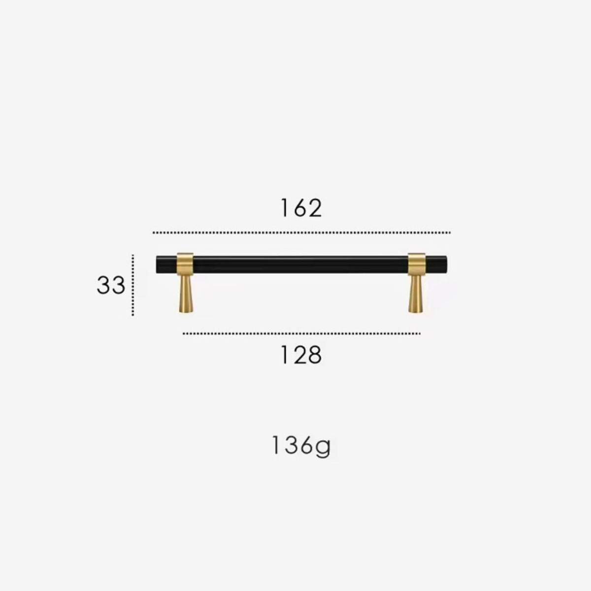 Elmhurst Wardrobe Appliance Handle-Welvere