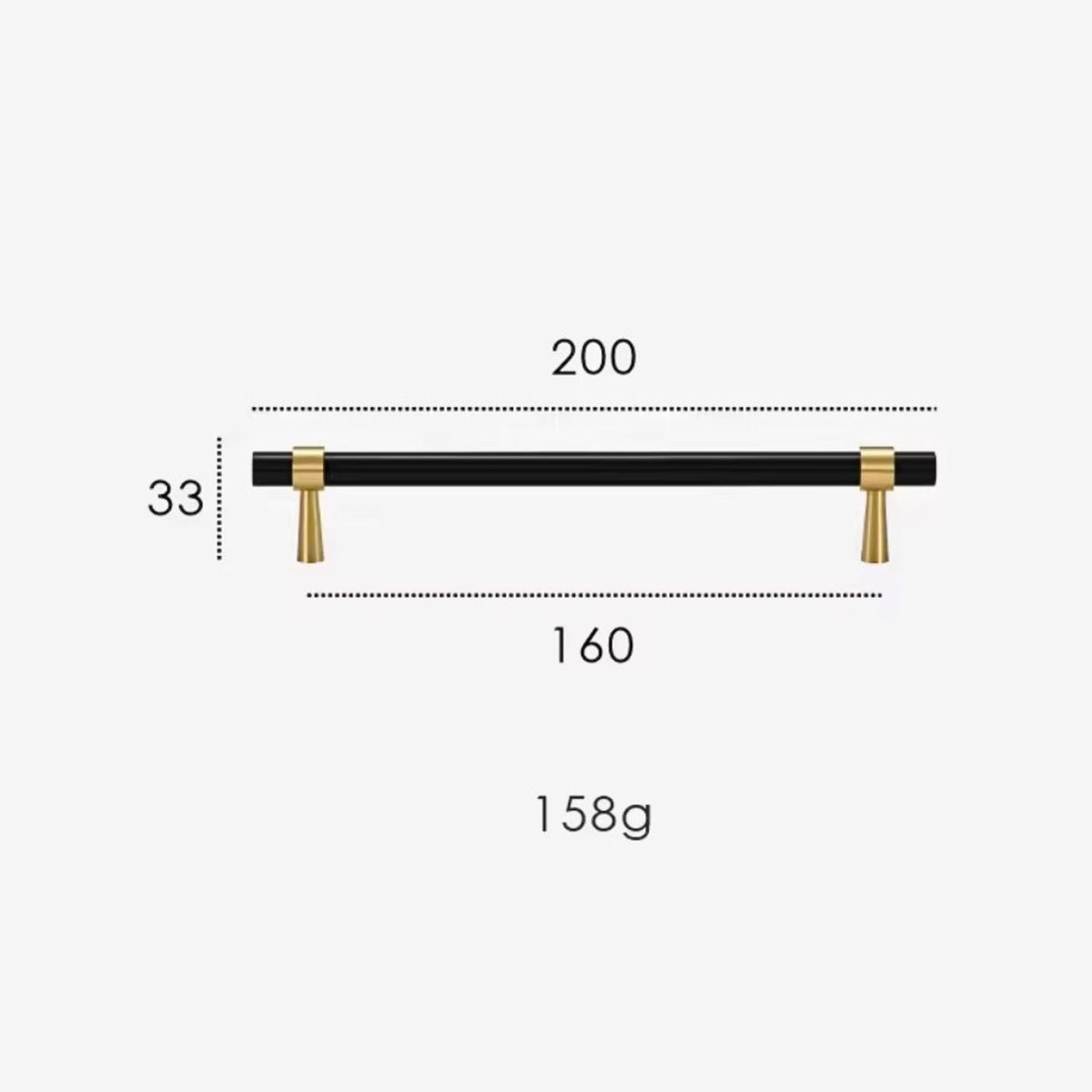 Elmhurst Wardrobe Appliance Handle-Welvere