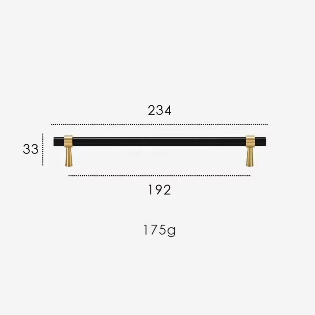Elmhurst Wardrobe Appliance Handle-Welvere
